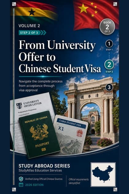 From Admission Letter to Chinese Student Visa mini cover